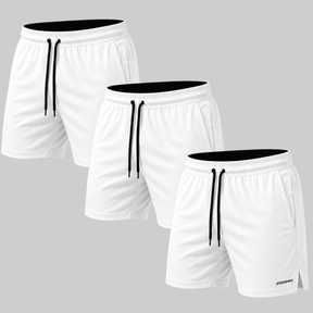 Kit 3 Bermuda Shorts Elastano Premium Treino
