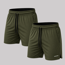 Kit 2 Bermuda Shorts Elastano Premium Treino