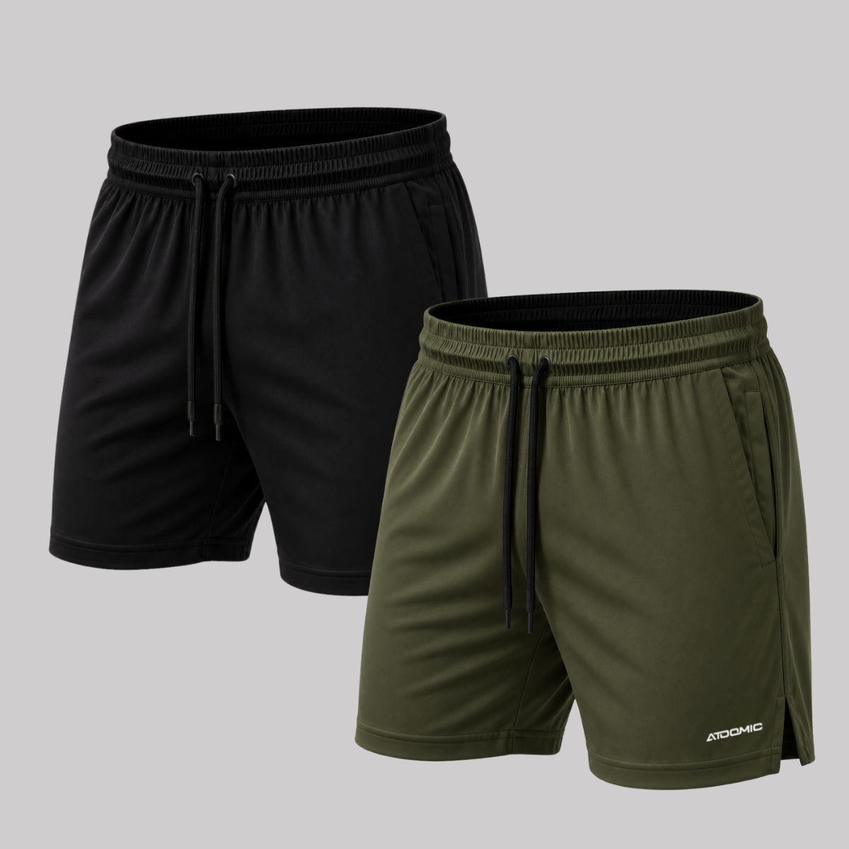 Kit 2 Bermuda Shorts Elastano Premium Treino