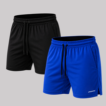 Kit 2 Bermuda Shorts Elastano Premium Treino