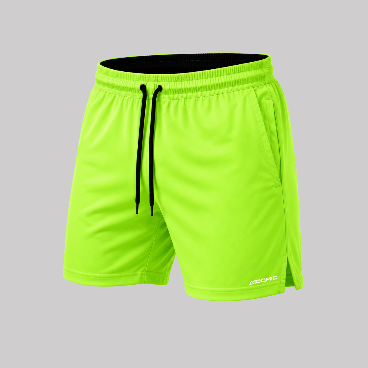 Bermuda Shorts Elastano Premium Mauricinho Treino - Verde Neon