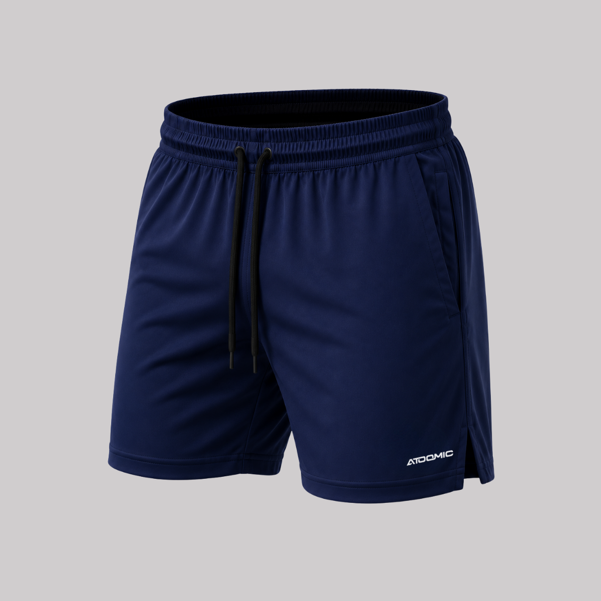 Bermuda Shorts Elastano Premium Mauricinho Treino - Azul Marinho