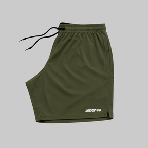 Bermuda Shorts Elastano Premium Mauricinho Treino - Verde Militar
