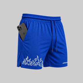 Bermuda Fogo Shorts Elastano Fire Premium Mauricinho Tecido Leve Bermuda Para Treinar Gang