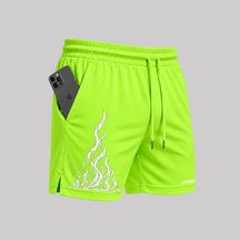 Bermuda Fogo Shorts Elastano Fire Premium Mauricinho Tecido Leve Bermuda Para Treino
