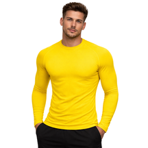 Camiseta Manga Longa Térmica Masculina Várias Cores Proteção solar UV 50+