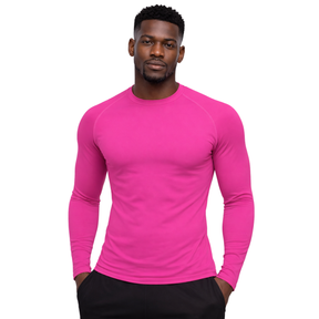 Camiseta Manga Longa Térmica Masculina Várias Cores Proteção solar UV 50+