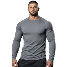 Camiseta Manga Longa Térmica Masculina Várias Cores Proteção solar UV 50+