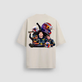 Camiseta Oversized Max Verstappen Premium Tecido 20.1 - Formula 1 - 12