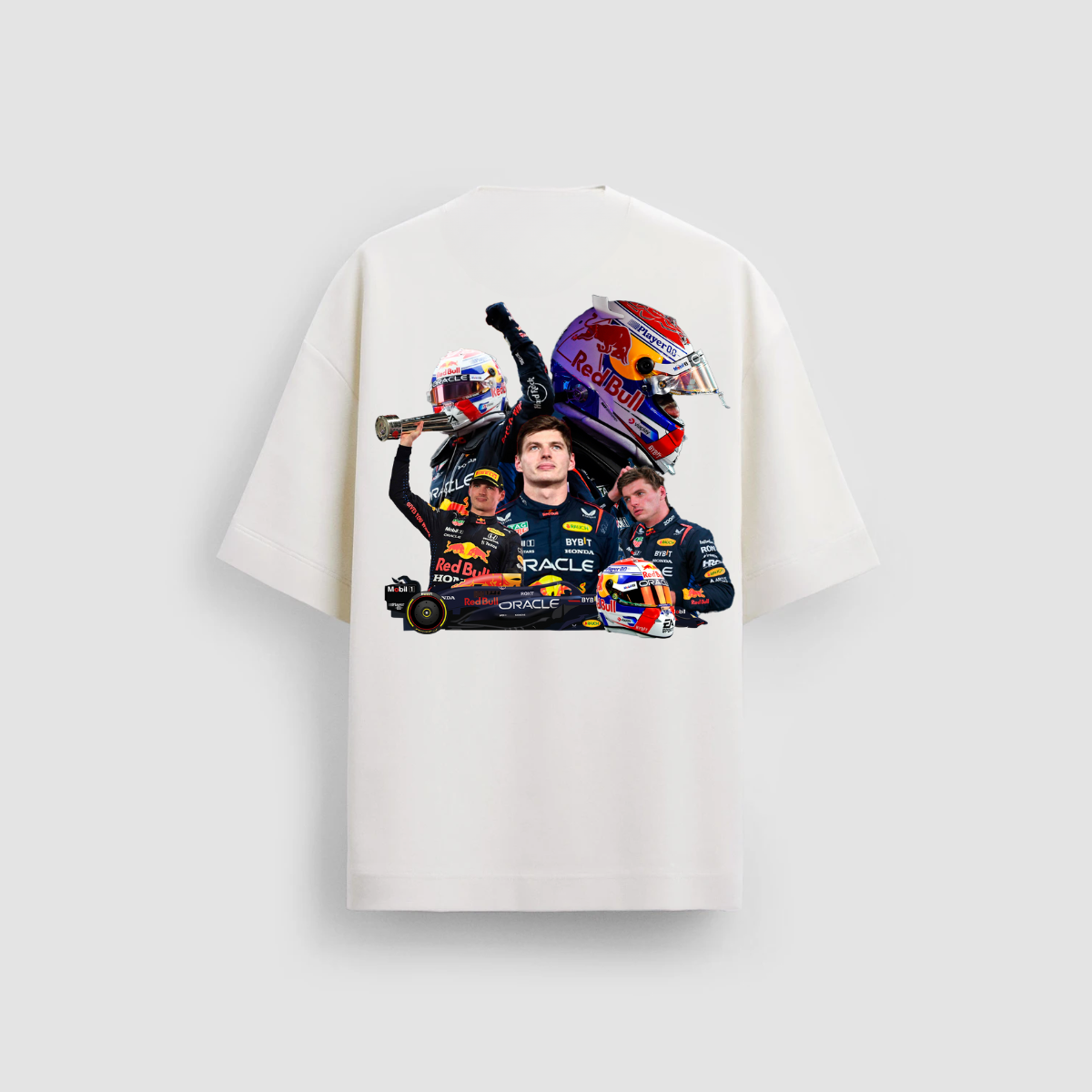 Camiseta Oversized Max Verstappen Premium Tecido 20.1 - Formula 1 - 12