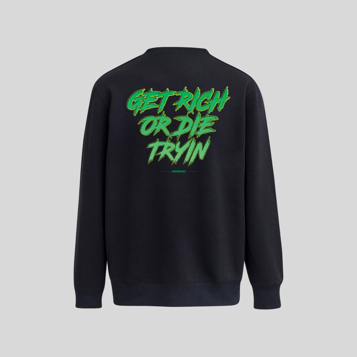 Atoomic 18 - Blusa Moletom Atoomic Get Righ Green