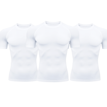 Kit 3 Camisetas Térmicas E Proteção UV Manga Curta | Tecnologia DryFit Várias Cores