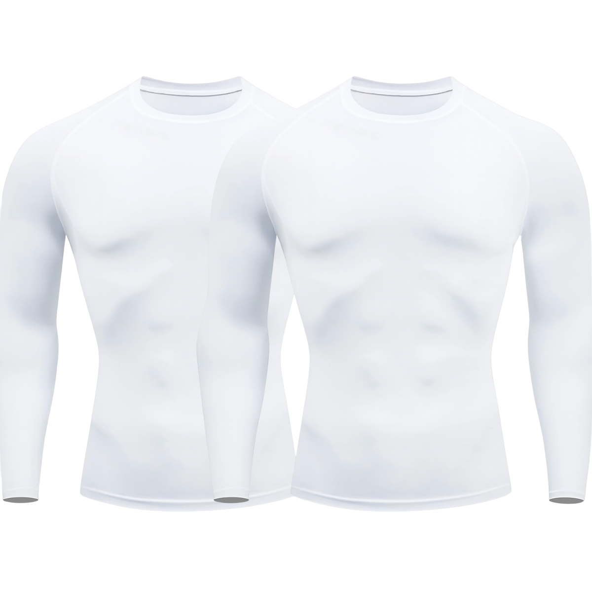Kit 2 Camisetas Manga Longa Proteção Uv 50+ Segunda Pele