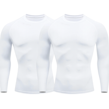 Kit 2 Camisetas Manga Longa Proteção Uv 50+ Segunda Pele