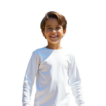 Camiseta Térmica Infantil Proteção Solar Uv 50+ - Todas as Cores