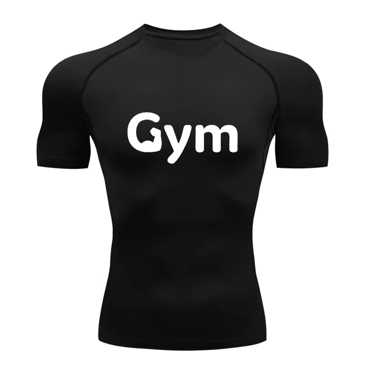 Camiseta Curta Compressão Proteção UV GYM Treino Força