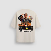 Camiseta Oversized Max Verstappen Premium Tecido 20.1 - Formula1 - 16