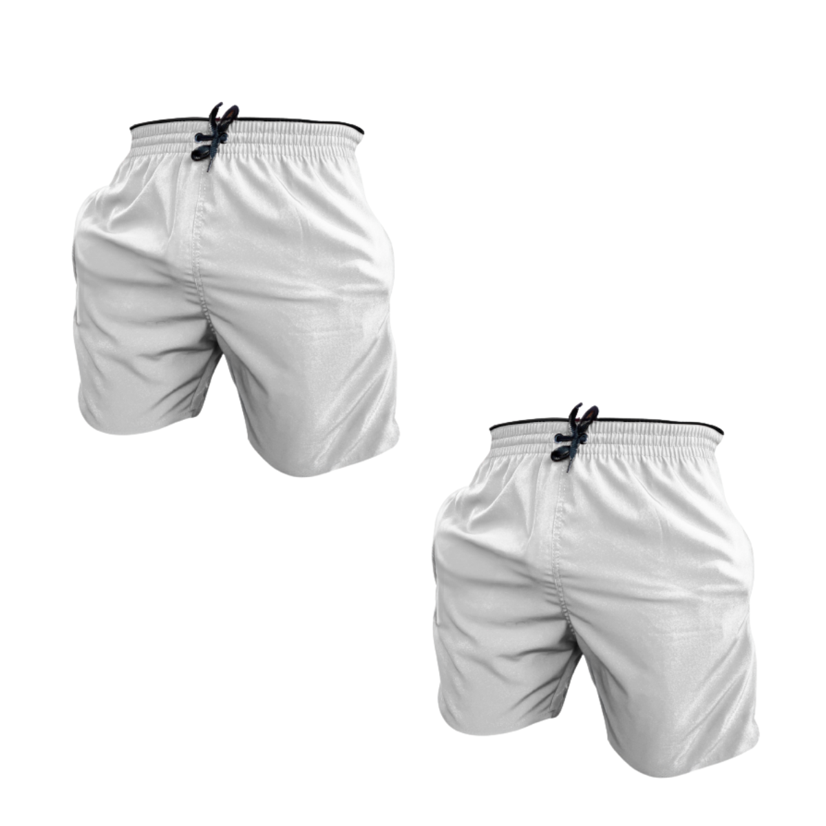 Kit 2 Bermuda Shorts Elastano Premium Treino