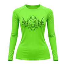 Camiseta Compressão Uv Manga Longa Cyber Tribal Black Heart Hello Kitty Rash Guard
