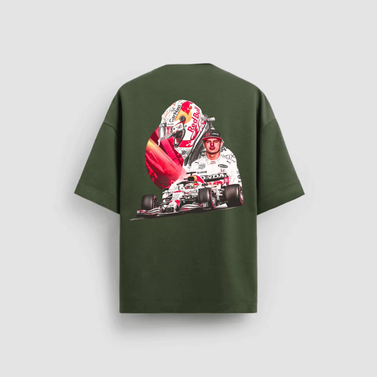 Camiseta Oversized Max Verstappen Premium Tecido 20.1 - Formula 1 - 17