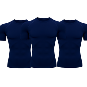 Kit 3 Camisetas Térmicas E Proteção UV Manga Curta | Tecnologia DryFit Várias Cores