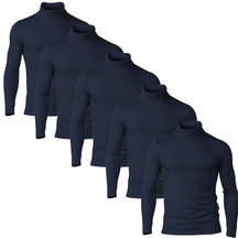 Kit 5 Camisas Térmica masculina Gola Alta - proteção solar UV 50+  Todos Kits