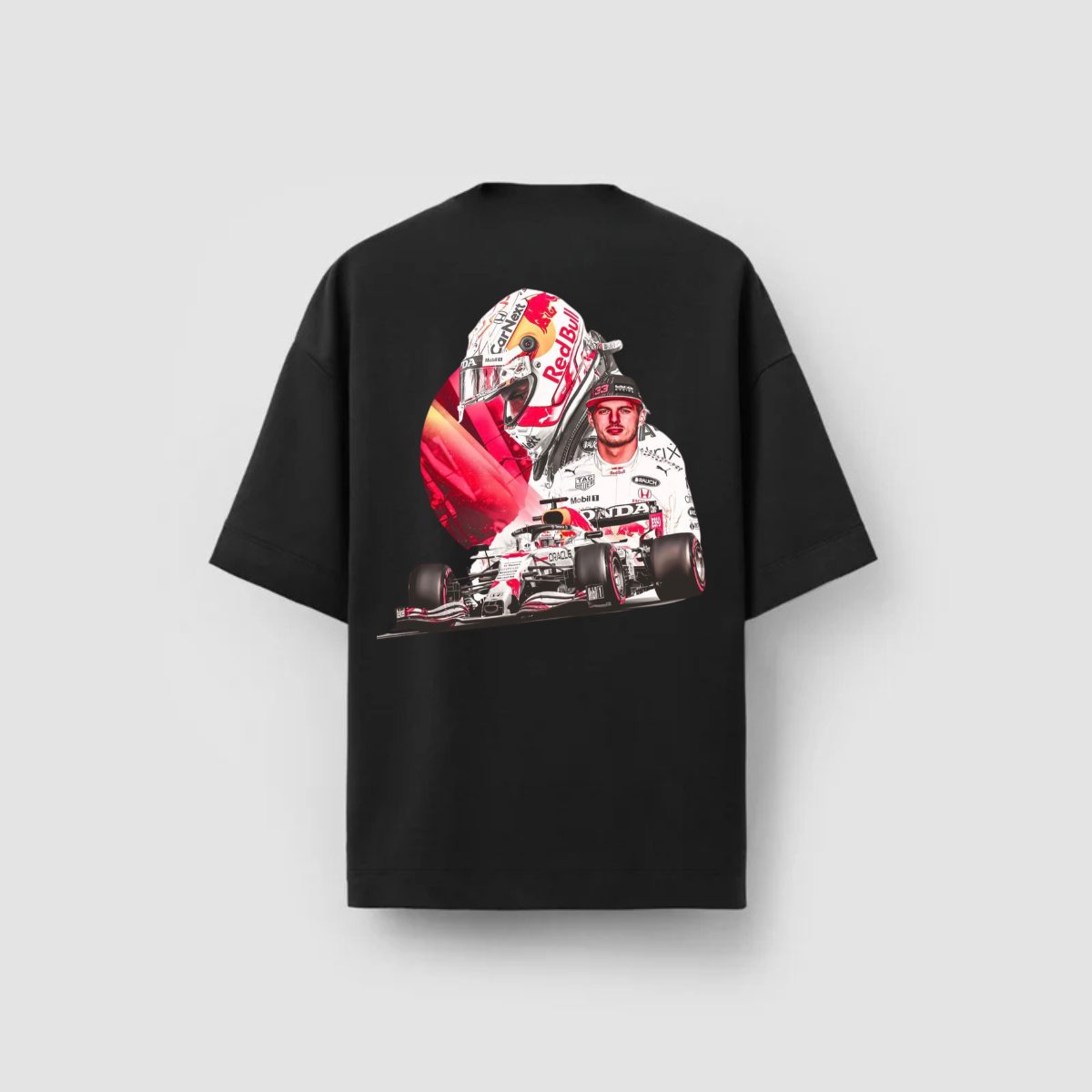 Camiseta Oversized Max Verstappen Premium Tecido 20.1 - Formula 1 - 17