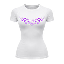 Camiseta Compressão Uv Manga Curta Cyber Tribal Angel Hello Kitty Rash Guard