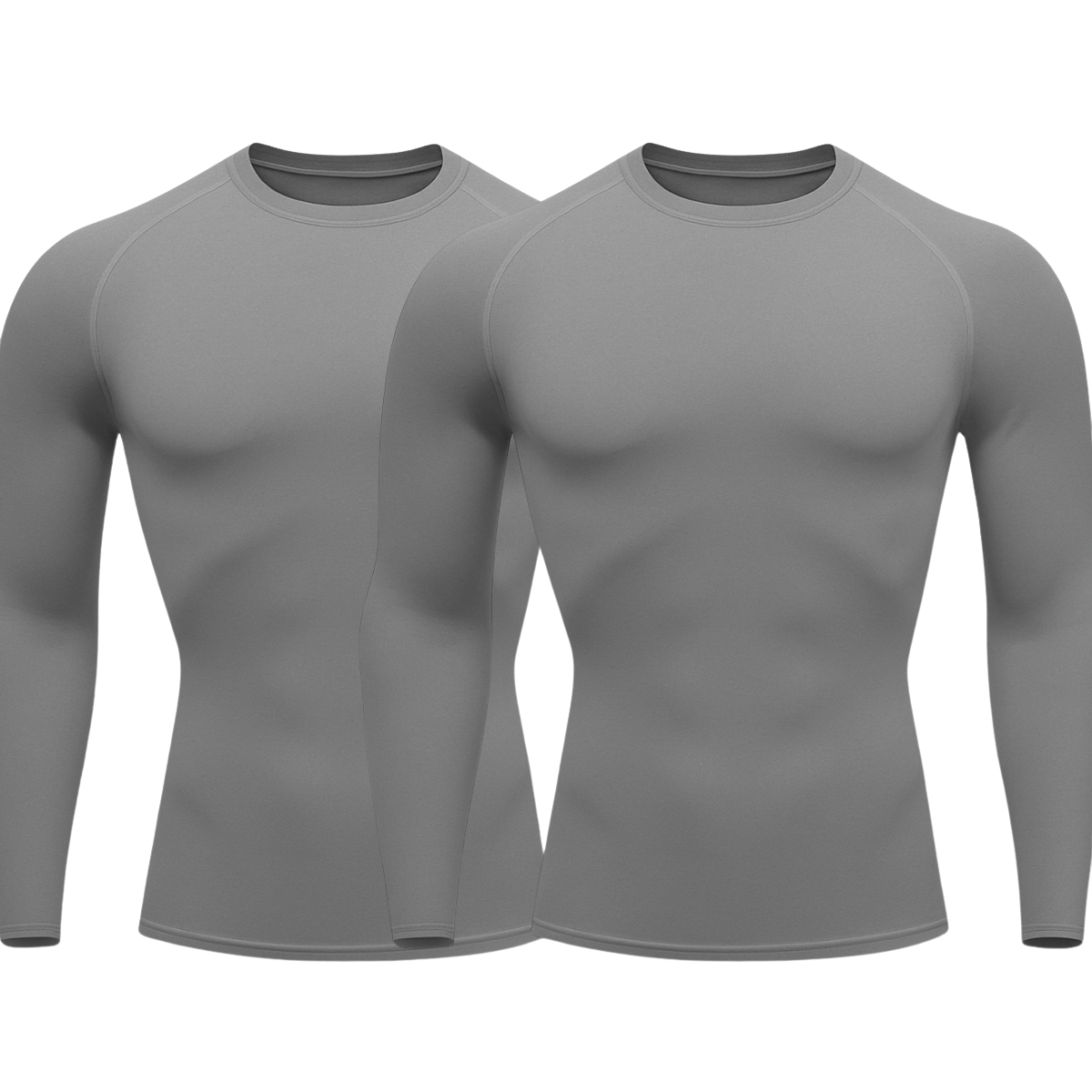 Kit 2 Camisetas Manga Longa Proteção Uv 50+ Segunda Pele