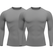Kit 2 Camisetas Manga Longa Proteção Uv 50+ Segunda Pele