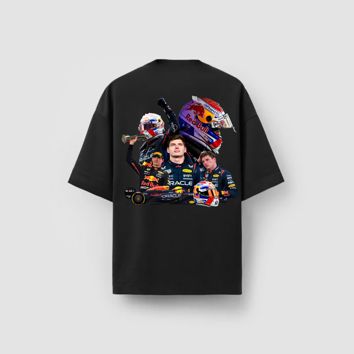 Camiseta Oversized Max Verstappen Premium Tecido 20.1 - Formula 1 - 12