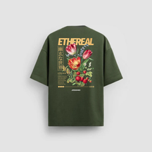 FLOWER 12 - Camisa Masculina Oversized Premium 20.1 ETHEREAL