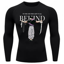 Camiseta Compressão Proteção Uv 50+ Manga Longa Jujutsu Kaisen Toji Zenin Behind Rash Guard
