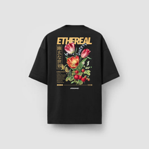 FLOWER 12 - Camisa Masculina Oversized Premium 20.1 ETHEREAL