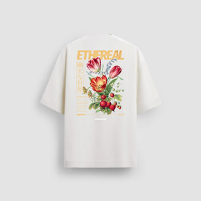 FLOWER 12 - Camisa Masculina Oversized Premium 20.1 ETHEREAL