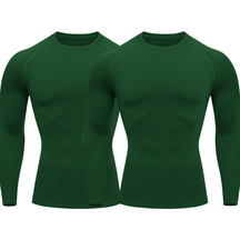 Kit 2 Camisetas Manga Longa Proteção Uv 50+ Segunda Pele