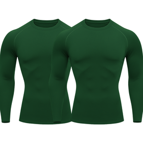Kit 2 Camisetas Manga Longa Proteção Uv 50+ Segunda Pele