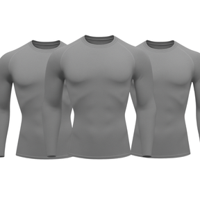 Kit 3 Camisetas Manga Longa Proteção Uv 50+ Segunda Pele Várias Cores
