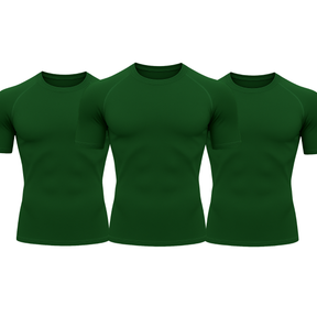 Kit 3 Camisetas Térmicas E Proteção UV Manga Curta | Tecnologia DryFit Várias Cores