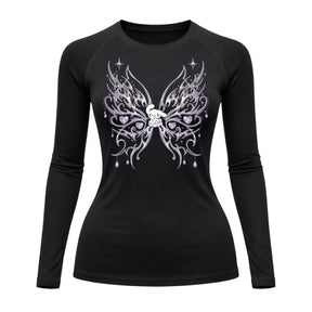 Camiseta Compressão Uv Manga Longa Cyber Tribal Cinnamoroll Hello Kitty Rash Guard