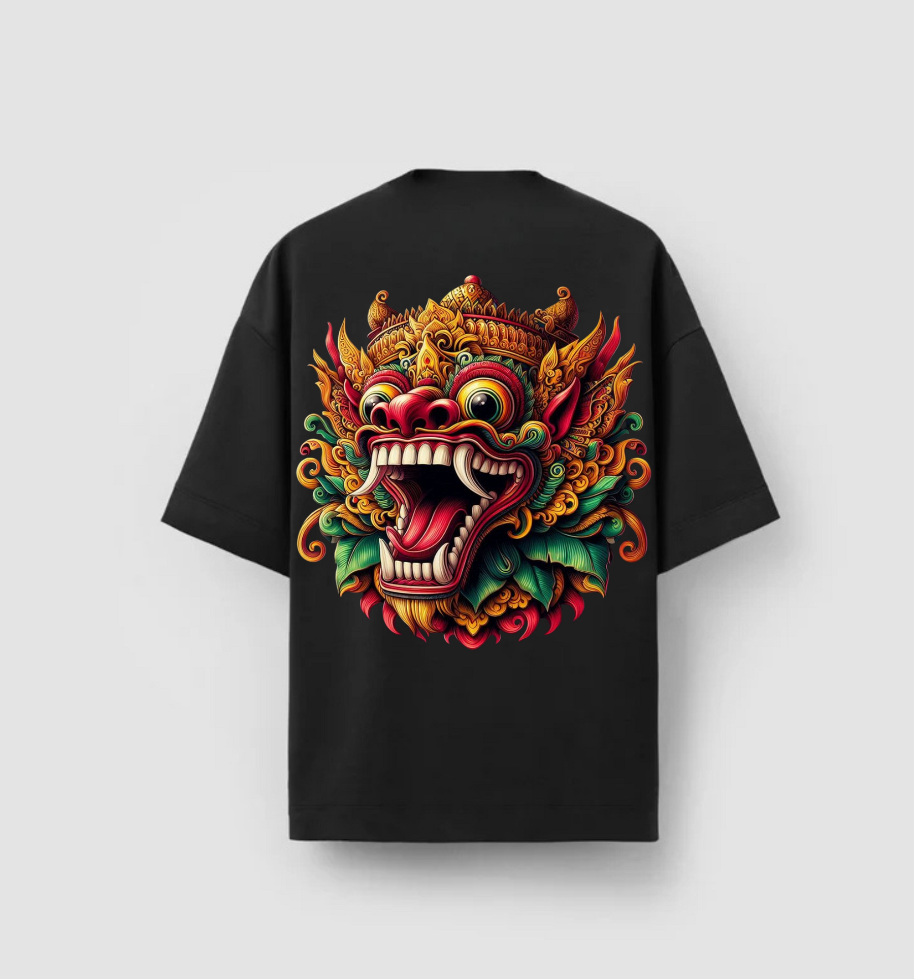 Barong - 02 - Camiseta Masculina Oversized Premium 20.1