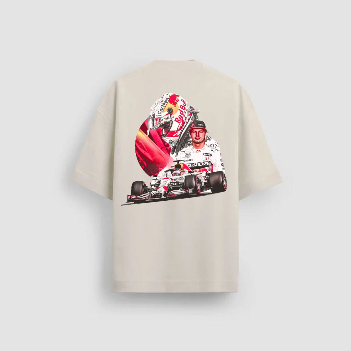 Camiseta Oversized Max Verstappen Premium Tecido 20.1 - Formula 1 - 17