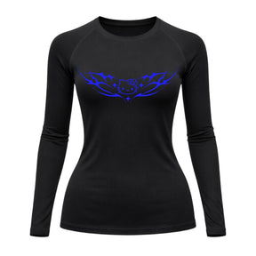 Camiseta Compressão Uv Manga Longa Cyber Tribal Angel Hello Kitty Rash Guard