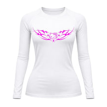 Camiseta Compressão Uv Manga Longa Cyber Tribal Angel Hello Kitty Rash Guard