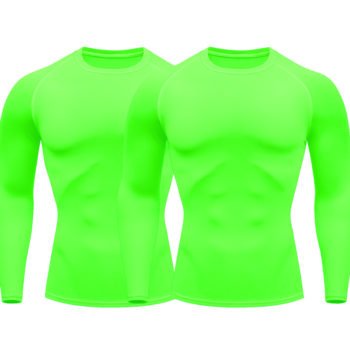 Kit 2 Camisetas Manga Longa Proteção Uv 50+ Segunda Pele