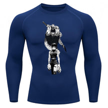 Camiseta Compressão Proteção Uv 50+ Manga Longa Jujutsu Kaisen Toji Zenin Behind Rash Guard