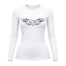 Camiseta Compressão Uv Manga Longa Cyber Tribal Angel Hello Kitty Rash Guard