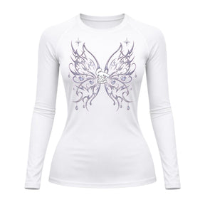 Camiseta Compressão Uv Manga Longa Cyber Tribal Cinnamoroll Hello Kitty Rash Guard