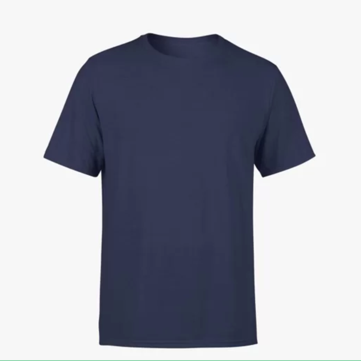 camisa básica algodão azul marinho slim