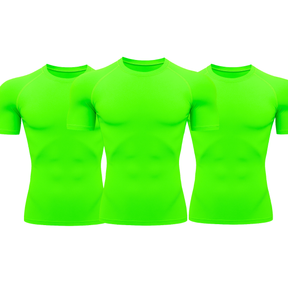 Kit 3 Camisetas Térmicas E Proteção UV Manga Curta | Tecnologia DryFit Várias Cores
